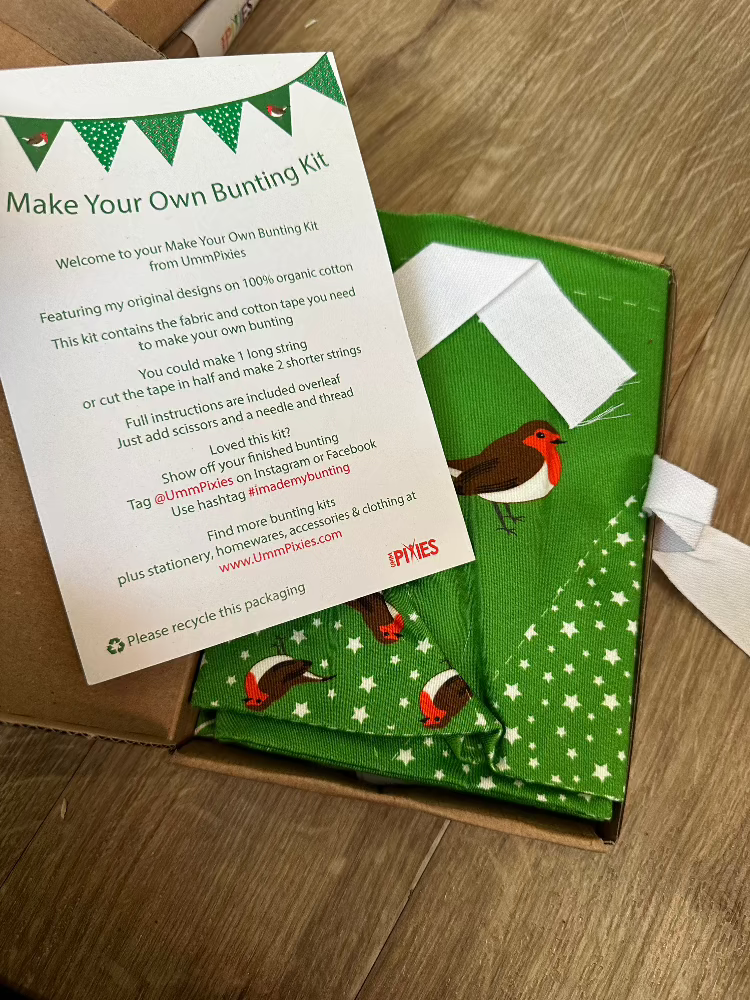 END OF LINE: Make Your Own Bunting Kits (SSF)