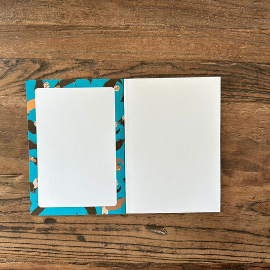 inside front cover of Otter design pocket notebook