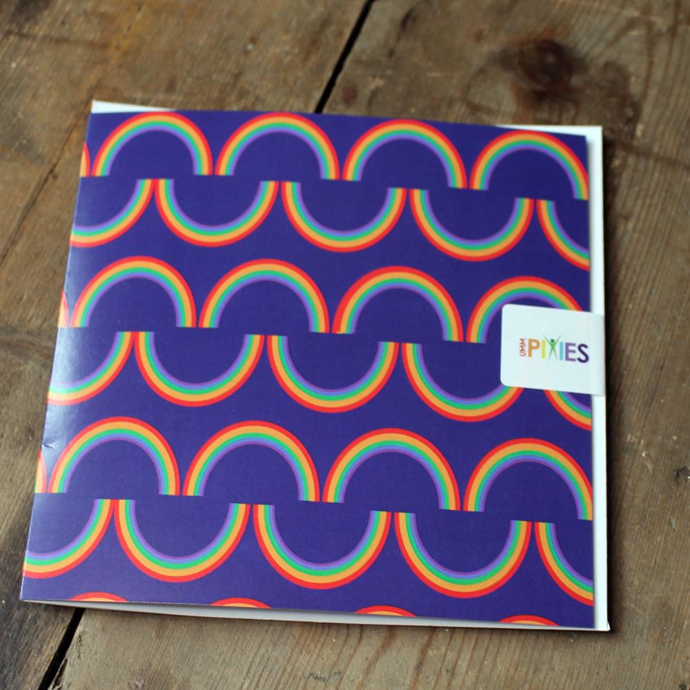 EX-DISPLAY: Pack of 6 Rainbow Greetings Cards (SSF)