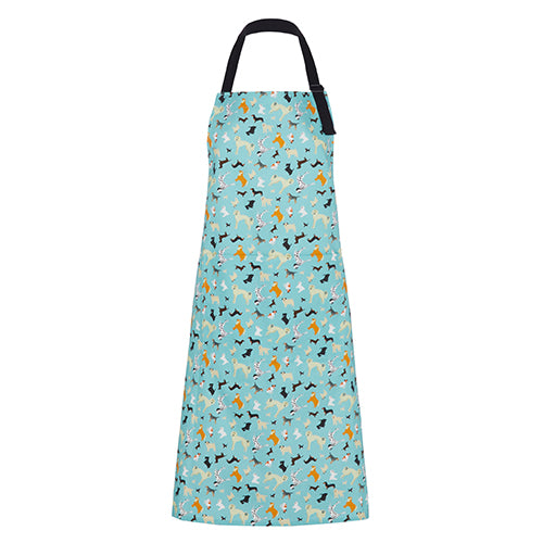 Blue Dogs Design Organic Cotton Apron