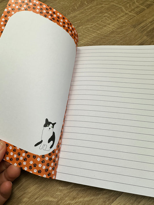 Cats 160 page eco-friendly A5 notebook