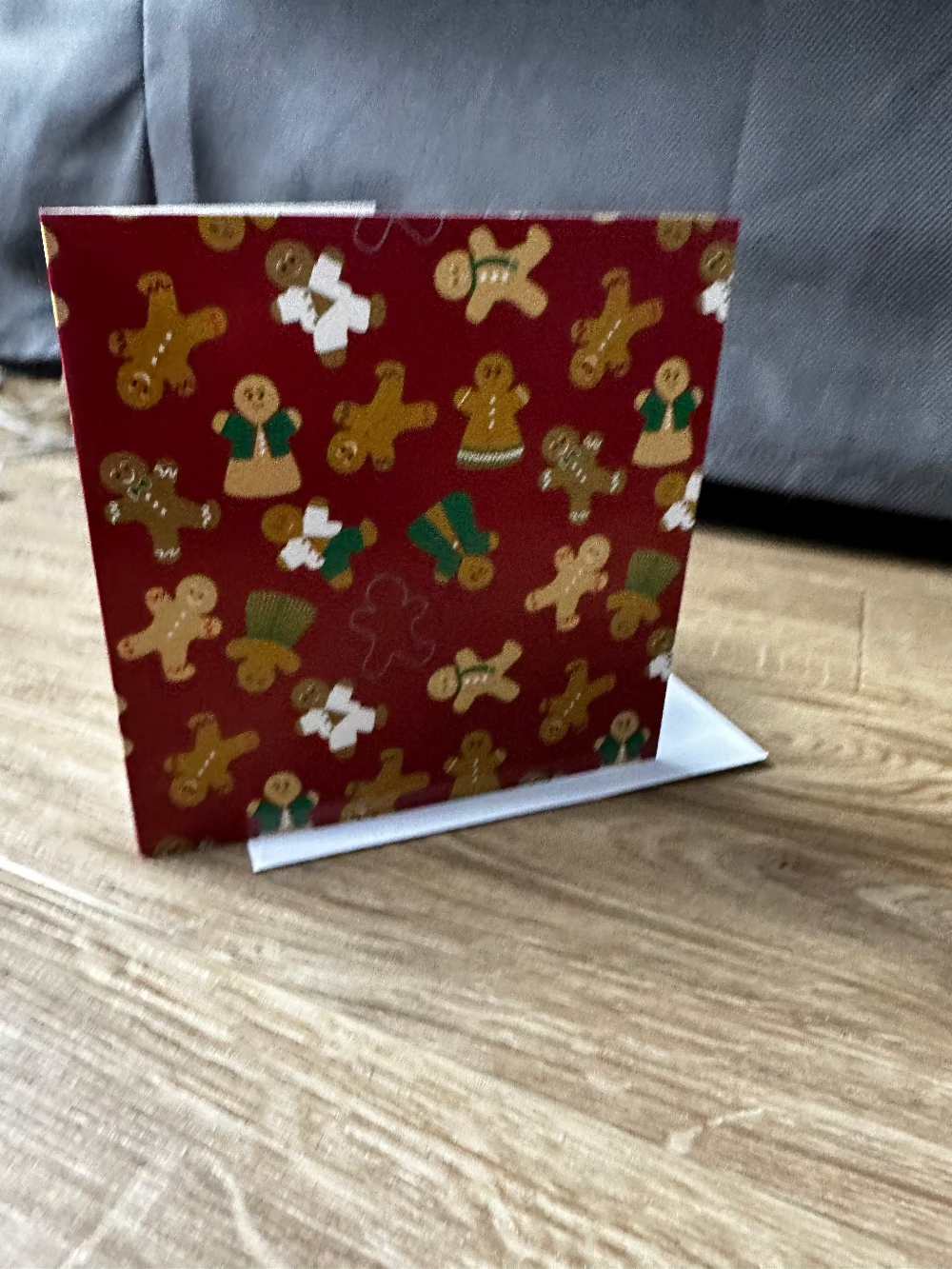 Gingerbread Folk Greetings Cards - 2 designs