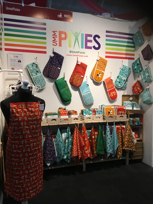 UmmPixies stand at the Country Living Christmas Fair 2022