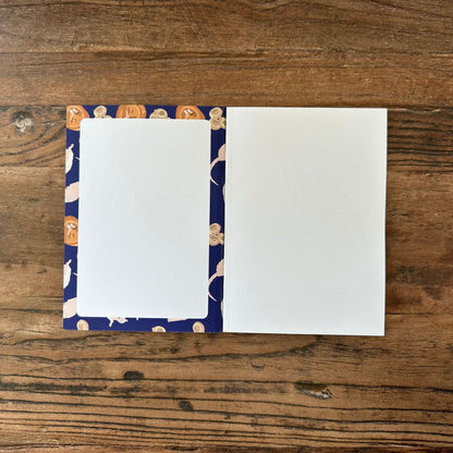 inside front cover of purple hazel dormouse design pocket notebook 