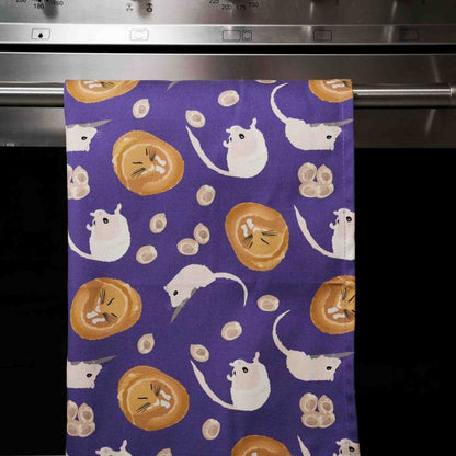 Dormouse Colourful Tea towel