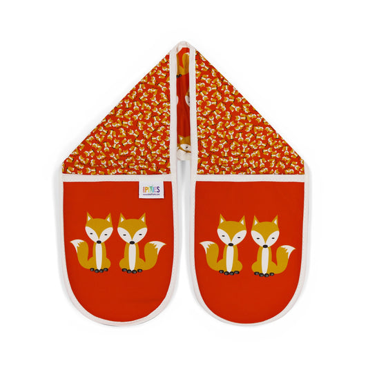 Red Fox Organic Cotton Oven gloves