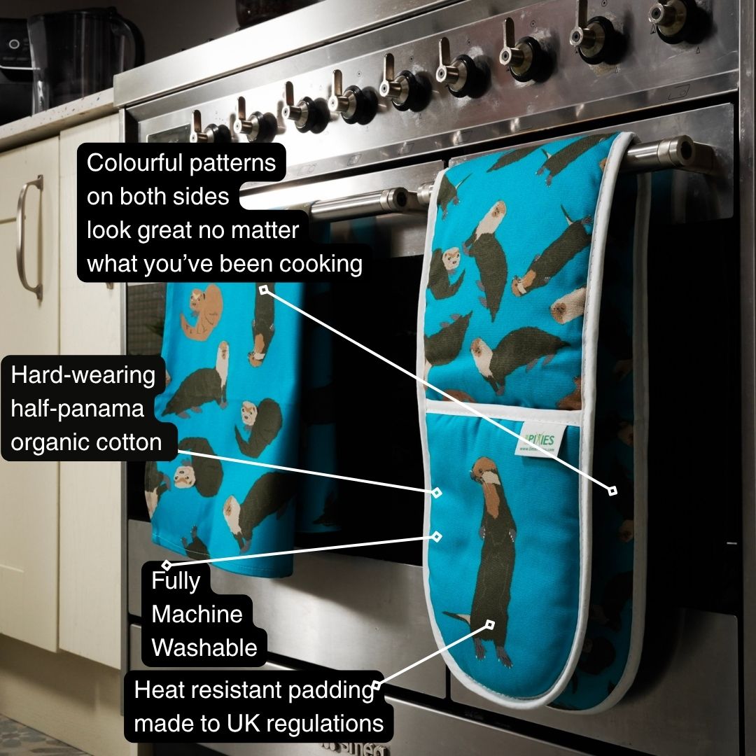 Otter Double Oven Gloves