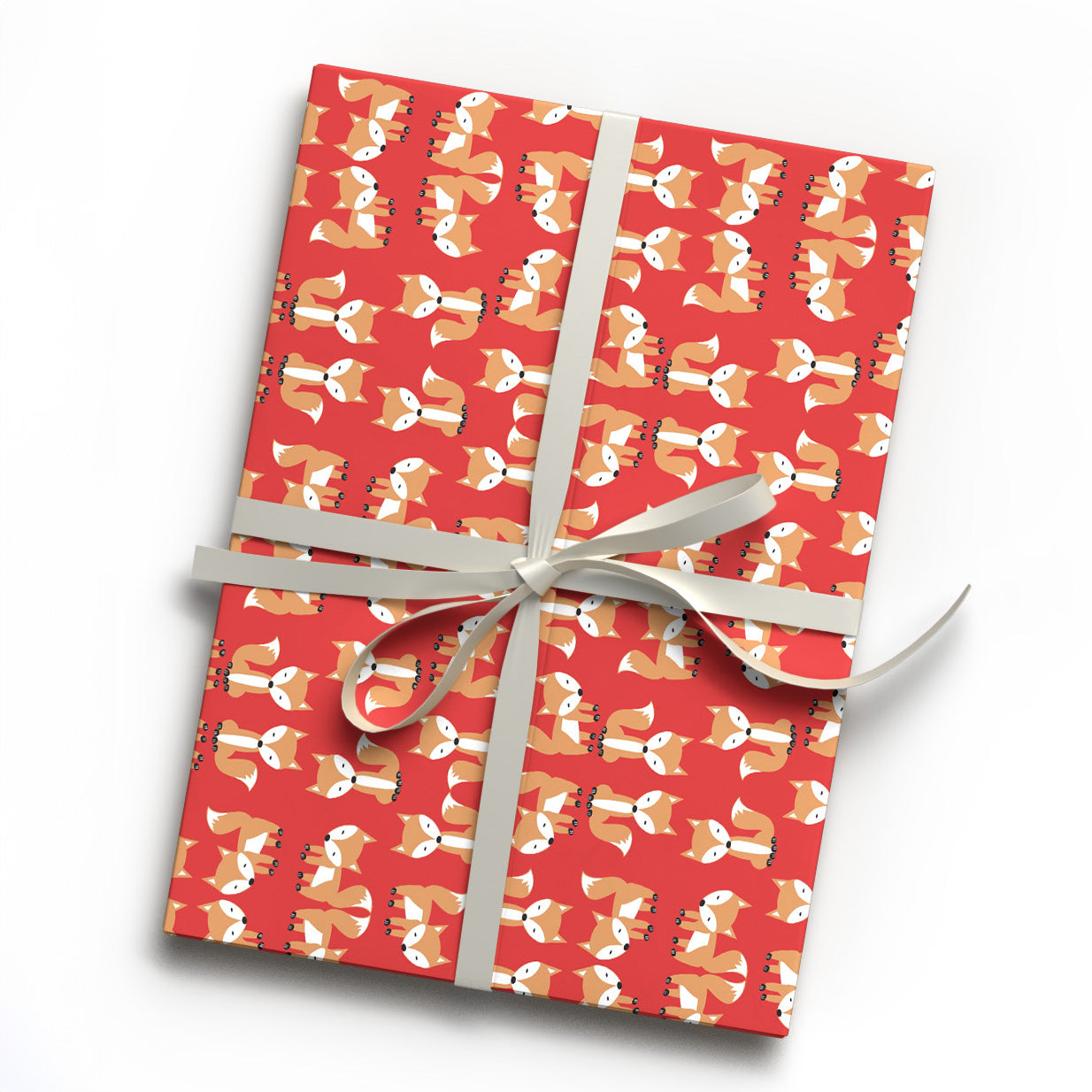 Red fox wrapping paper from UmmPixies