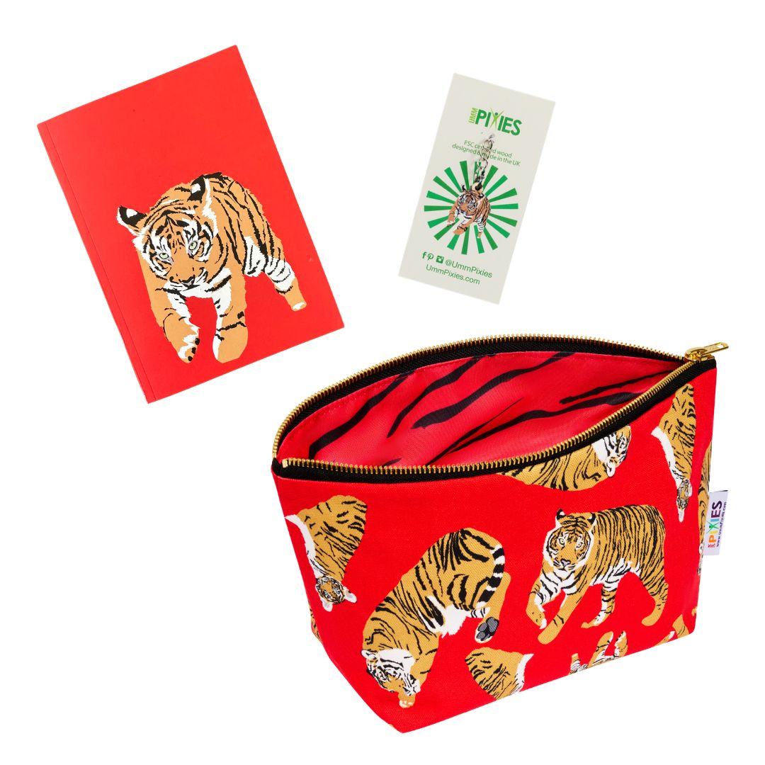 Really Useful Bag & Charm Set: Tiger