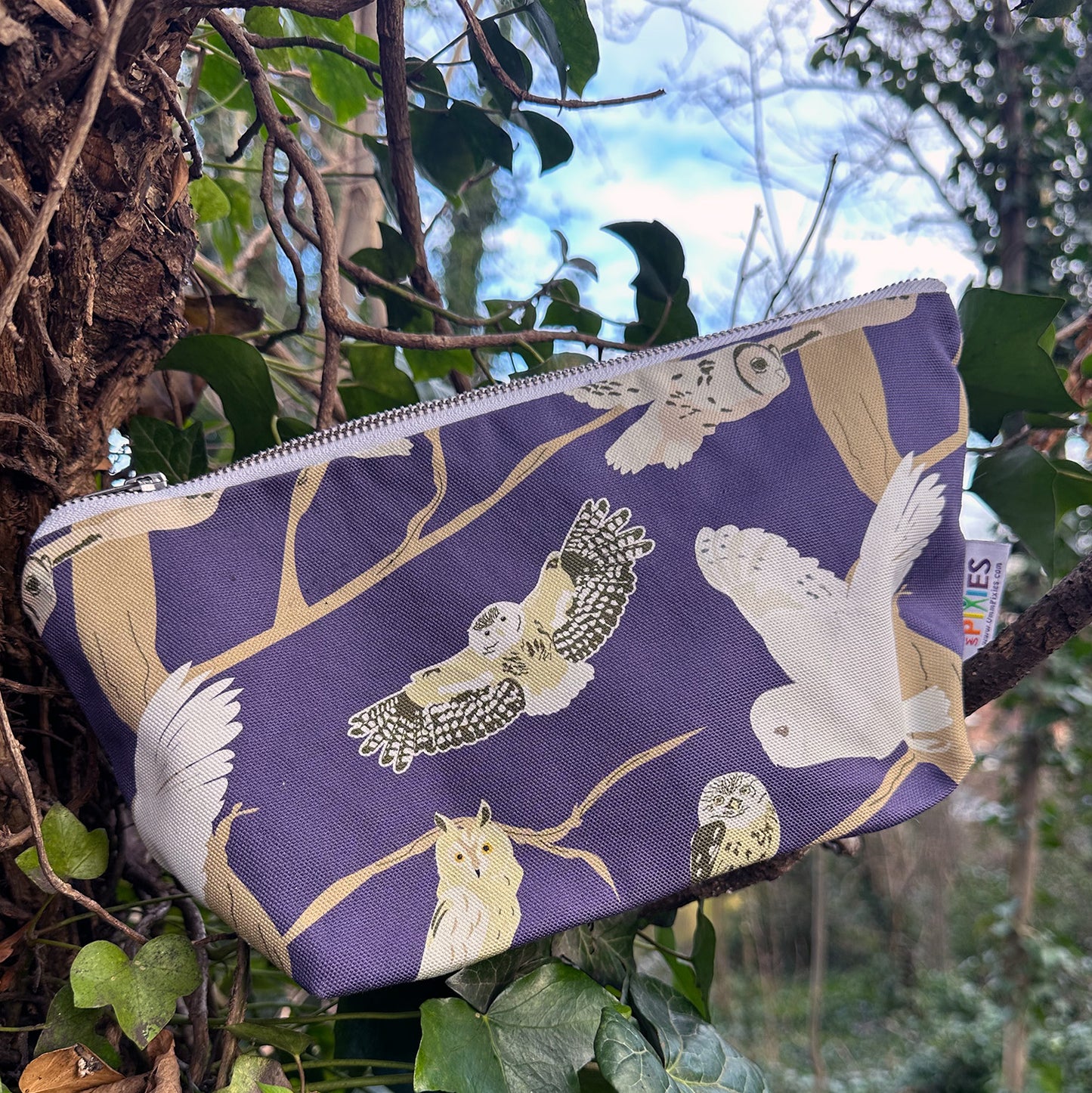 Sample of Owls Bag in slightly different colourway