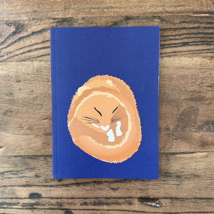 front cover of purple dormouse pocket notebook 