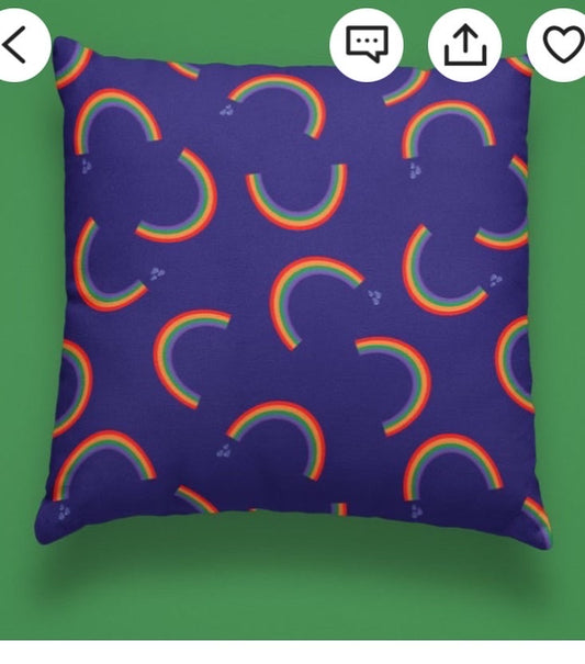 Samples Cushion Covers Rainbows (SSF)