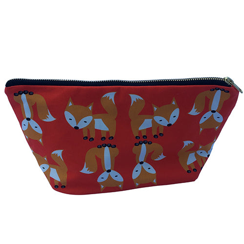 Red Fox Really Useful Bag, organic cotton with waterproof lining