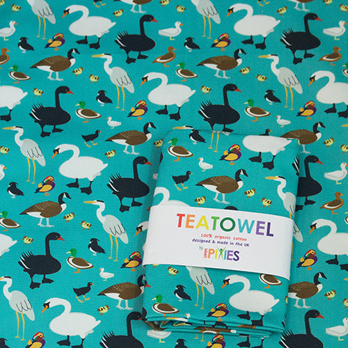 Ducks Tea towel