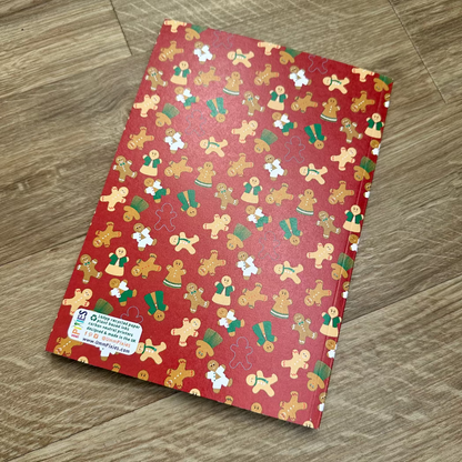 Gingerbread Folk 160 page eco-friendly A5 notebook