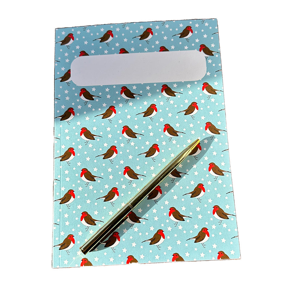 Robins 160 page eco-friendly A5 notebook