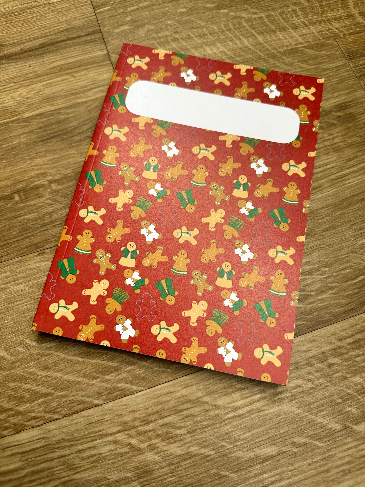 Gingerbread Folk 160 page eco-friendly A5 notebook